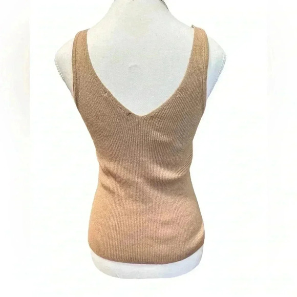Black Tape | Light Brown Sweater Tank (XS) - Picture 5 of 10